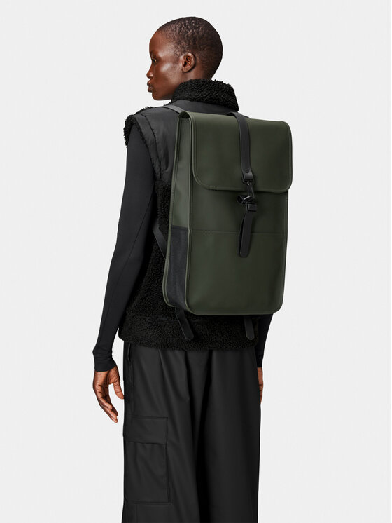 Rains Rains Plecak Backpack W3 13000 Zielony
