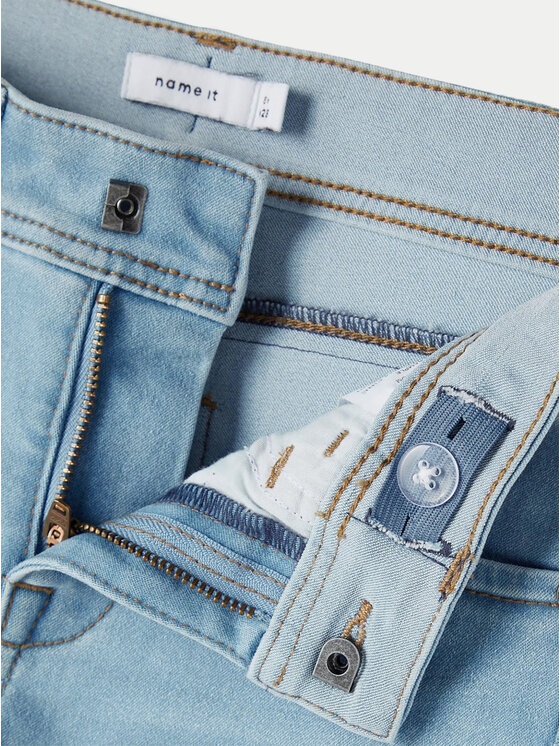 NAME IT NAME IT Jeans hlače Silas 13190372 Modra Slim Fit