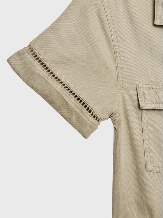 Jumpsuit J3GK03 WE8R0 Verde Regular Fit