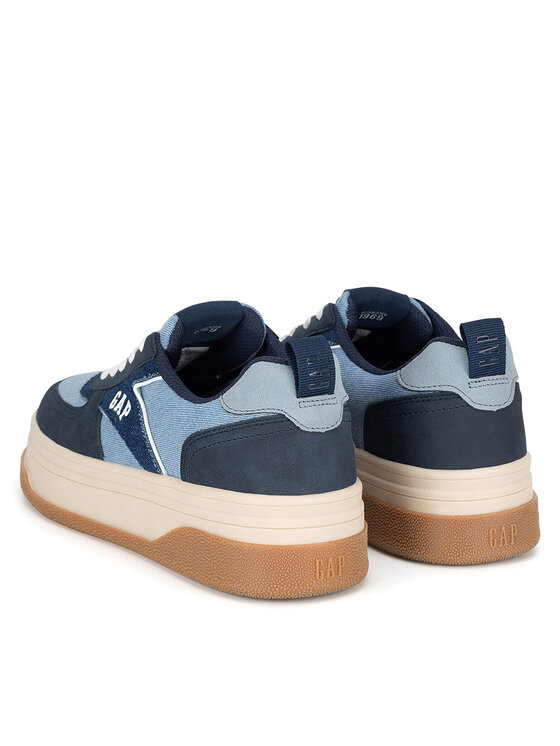 Gap Gap Sneakersy PARADISE CUP LOW W GP514033CW-NVAB Tmavomodrá