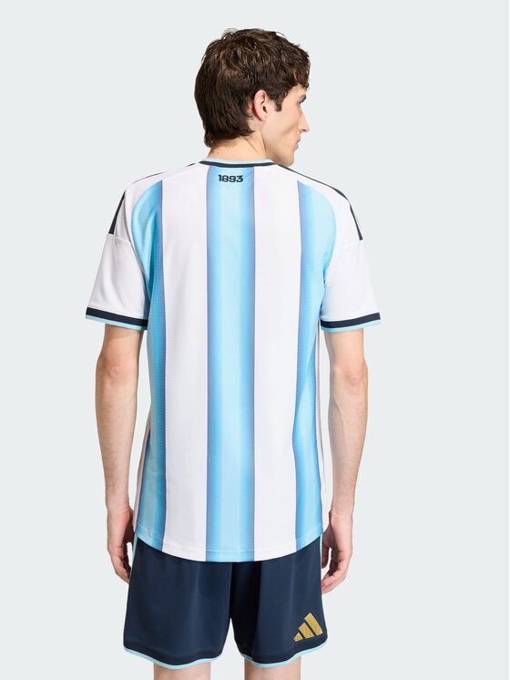adidas adidas Koszulka techniczna Argentina 26 Home Authentic Jersey Biały Slim Fit
