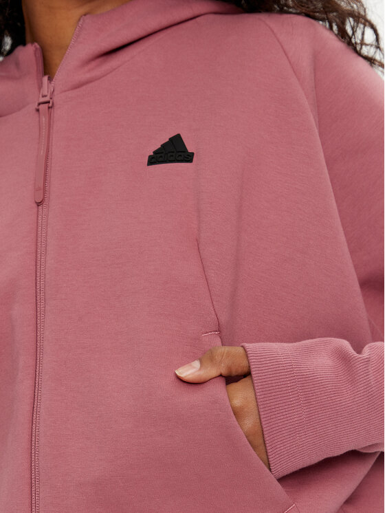 adidas adidas Суитшърт Z.N.E. IW7749 Розов Loose Fit