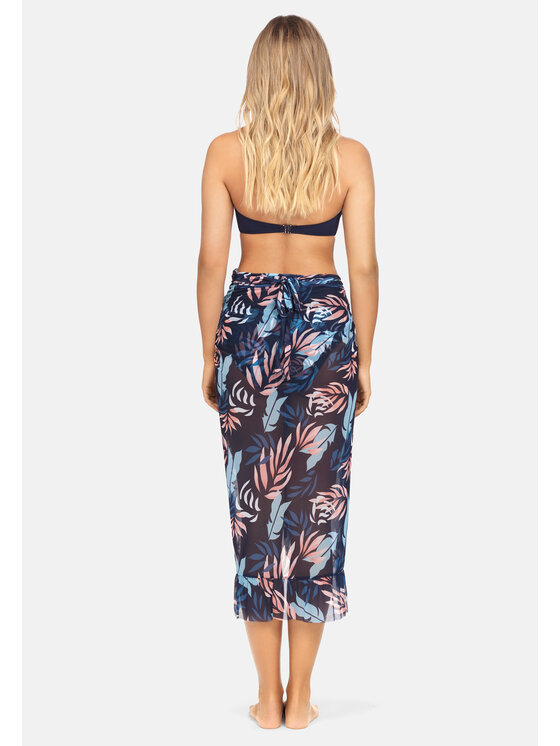 Miss Lou Miss Lou Pareo ML047 Blu scuro