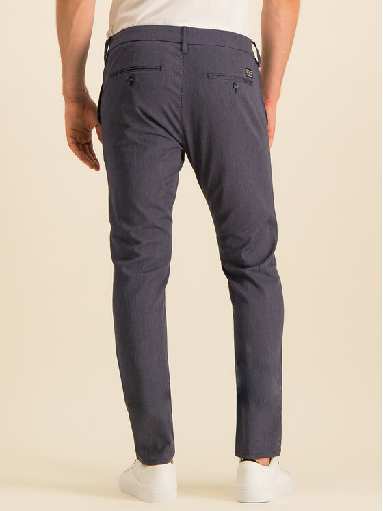 Guess Spodnie materia owe Daniel M01B29 WCMB0 Granatowy Super Skinny Fit Modivo.pl