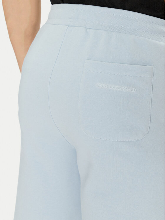 KARL LAGERFELD KARL LAGERFELD Szorty sportowe 705014 552900 Niebieski Regular Fit