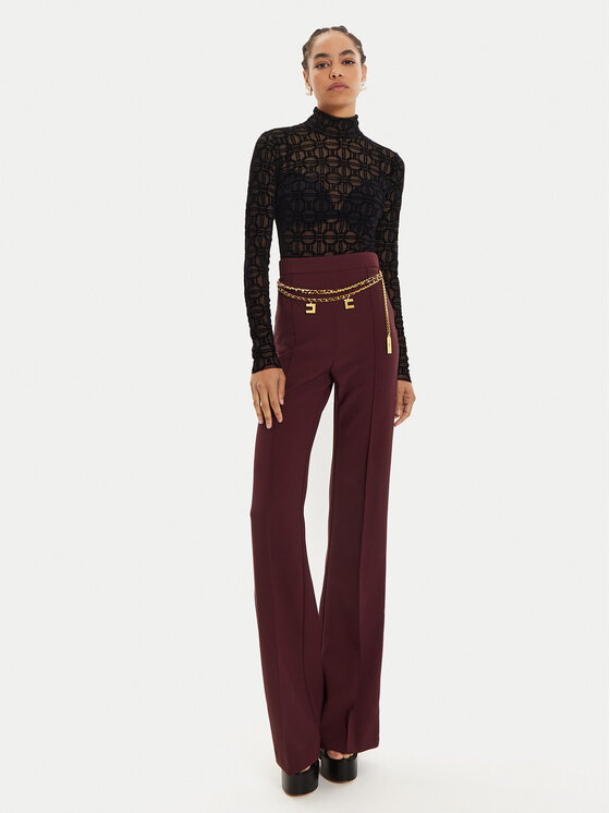 Elisabetta Franchi Elisabetta Franchi Body BO-0144-7E2 Nero Slim Fit