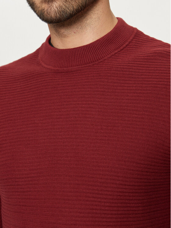 Selected Homme Selected Homme Svetr Tion 16095640 Červená Regular Fit