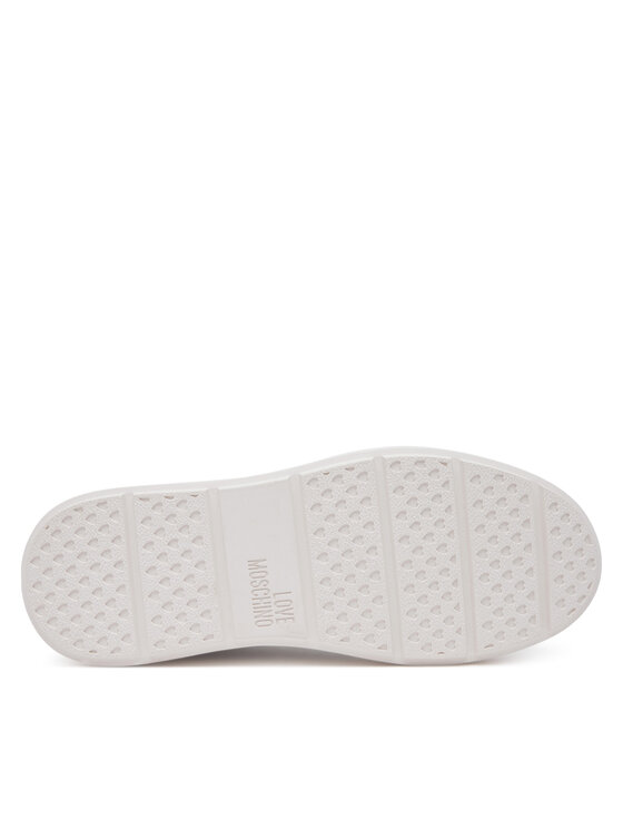 LOVE MOSCHINO LOVE MOSCHINO Sneakersy JA15184G1MIAC10A Biały
