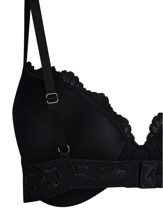Skiny Skiny Podprsenka Push-up 83408 Čierna