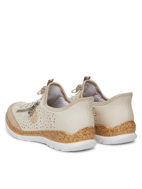 Rieker Rieker Halbschuhe N42V3-60 Beige