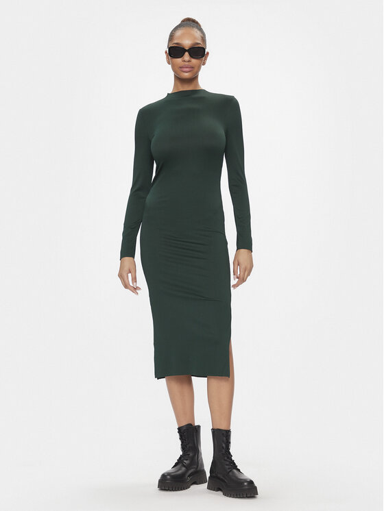 JDY JDY Rochie de zi Filipa 15305343 Verde Slim Fit