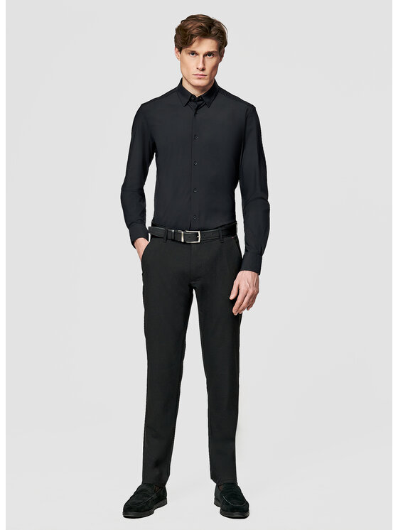 Pako Lorente Pako Lorente Koszula P26SF-1X-010 Czarny Slim Fit