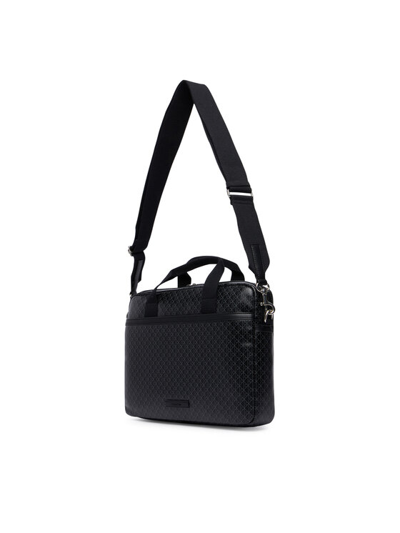 Calvin Klein Calvin Klein Τσάντα για laptop Emblem Aop Coated Commuter/Lapto LV04D3625G Μαύρο