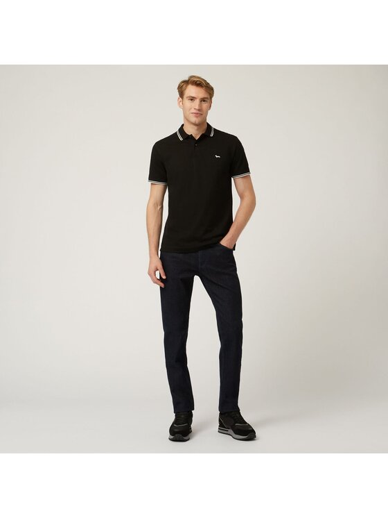 Harmont & Blaine Harmont & Blaine Polo LN1010N21054 Nero Regular Fit