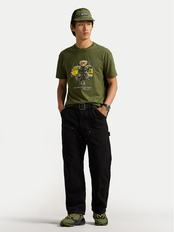 Polo Ralph Lauren Polo Ralph Lauren Marškinėliai 710854497042 Žalia Regular Fit