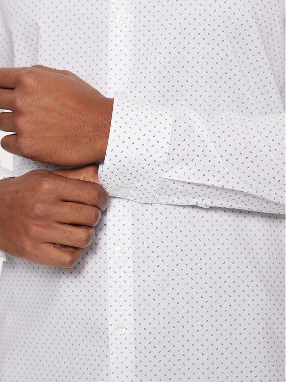 Calvin Klein Calvin Klein Camicia K10K113846 Bianco Slim Fit