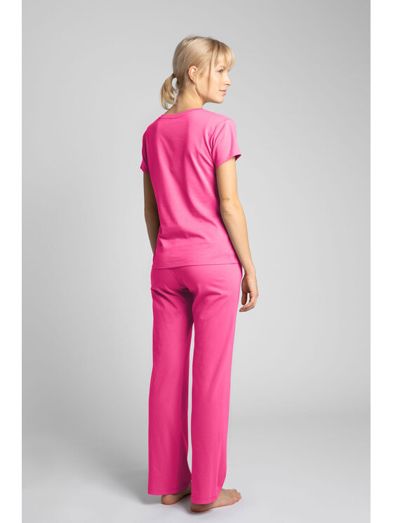 LaLupa LaLupa Piżama LA141 Fioletowy Comfort Fit