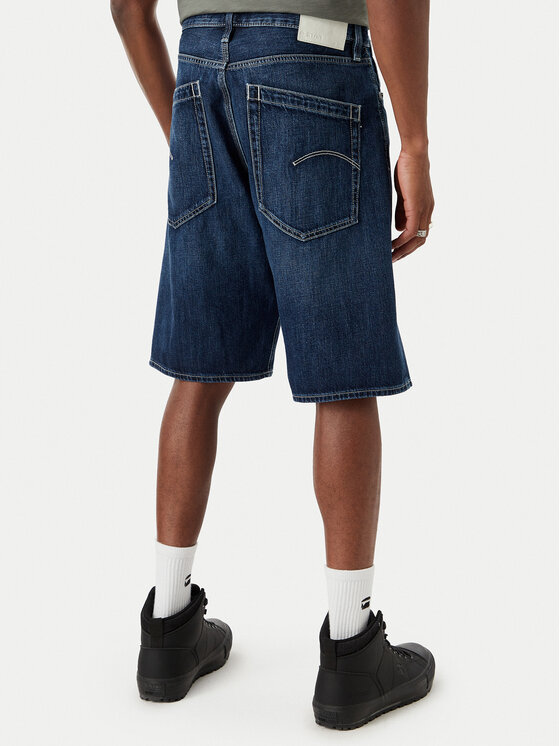 G-Star Raw G-Star Raw Džínsové šortky Deeggie D28474-D536 Modrá Regular Fit