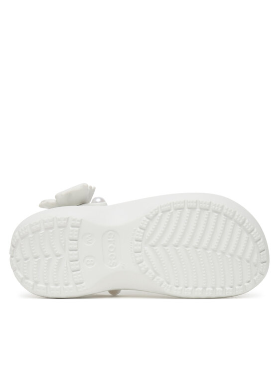 Crocs Crocs Şlapi Classic Bouquet Platform Clog 211292 Alb