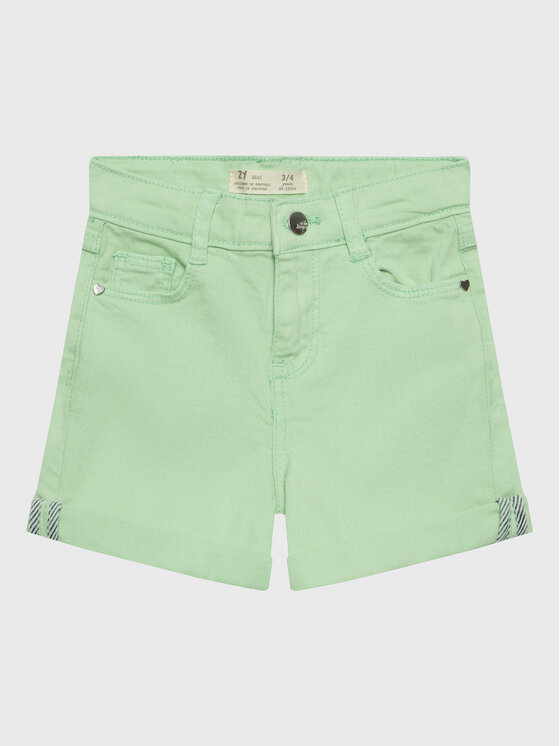Zippy Zippy Jeansshorts ZKGAP0402 23006 Grün Regular Fit