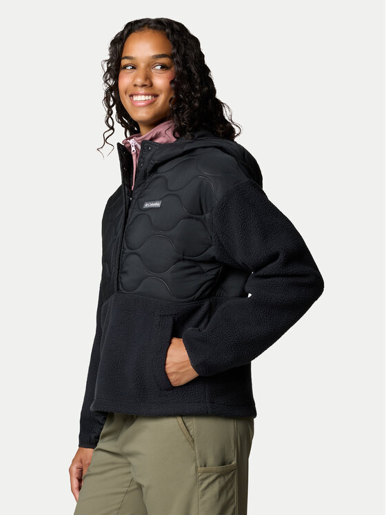 Columbia Columbia Geacă fără fermoar Cloud Point™ 2085891 Negru Regular Fit