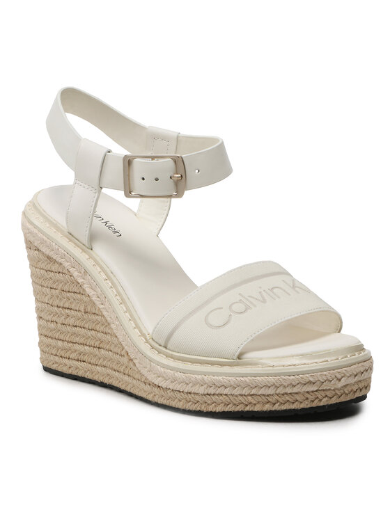 Calvin Klein Calvin Klein Espadrilės Wedge 70Hh - He HW0HW01499 Smėlio