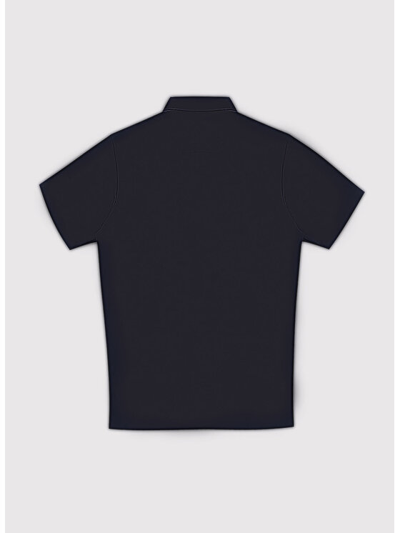 Pako Lorente Pako Lorente Polo P26SF-TX-006 Granatowy Classic Fit