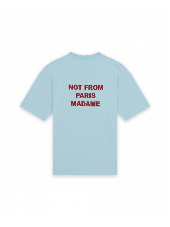 Drole de Monsieur Drole de Monsieur T-shirt g-ts203-co002-lbe Blu Regular Fit