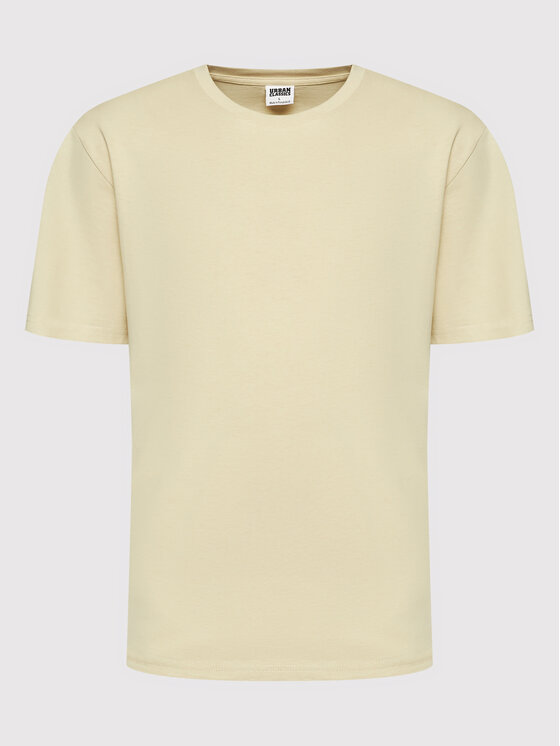 Urban Classics Urban Classics T-Shirt Heavy TB1778 Beżowy Oversize