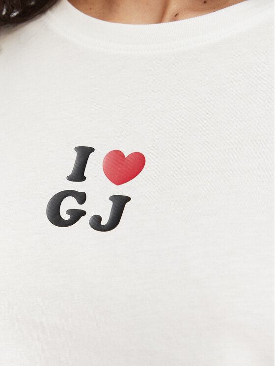 Guess Jeans Guess Jeans T-Shirt W6GI45 K8HM0 Λευκό Regular Fit