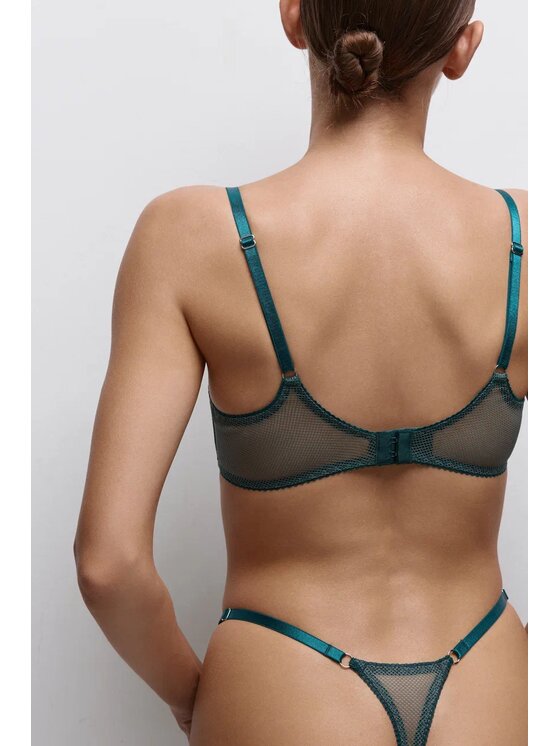 Merci Lingerie Merci Lingerie Komplet bielizny EK01BP05D Zielony