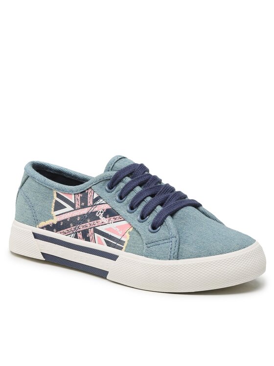 Pepe Jeans Pepe Jeans Tenisice Brady Flag G PGS30563 Plava