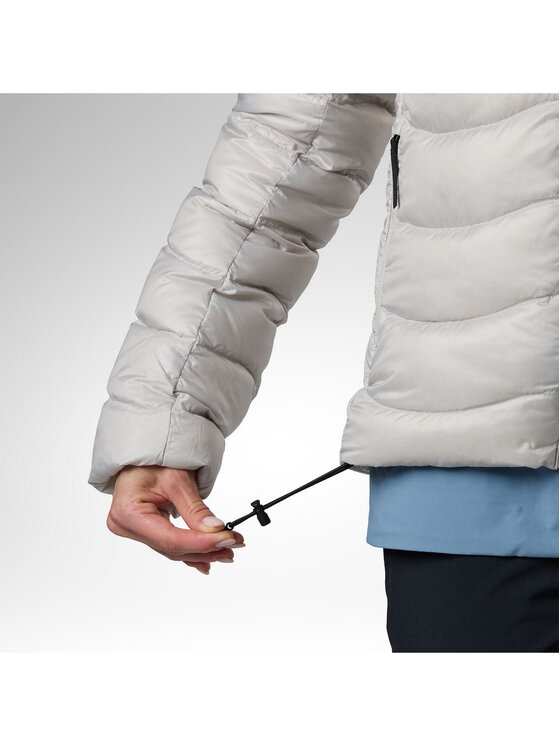 Rossignol Rossignol Kurtka outdoor W Verok Down Hoodie Jacket Srebrny Regular Fit