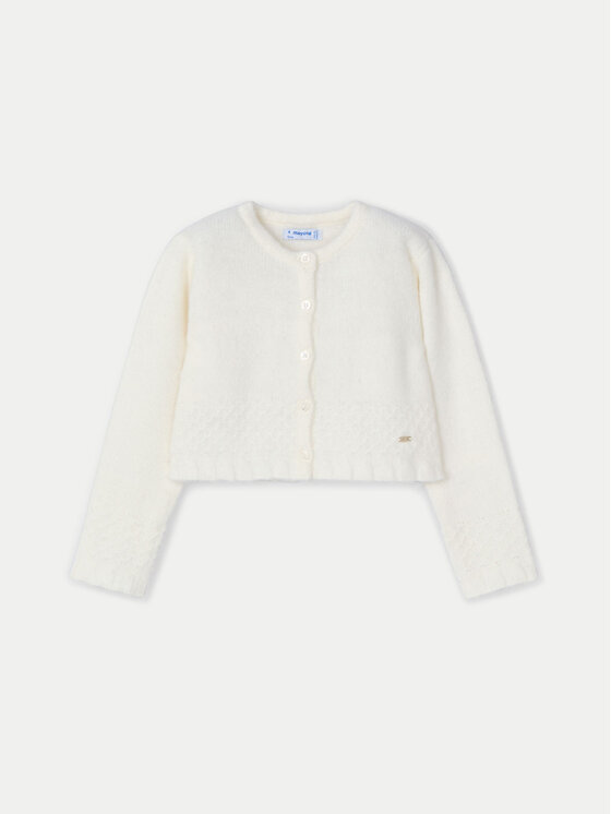 Mayoral Mayoral Cardigan 4361 Écru Regular Fit