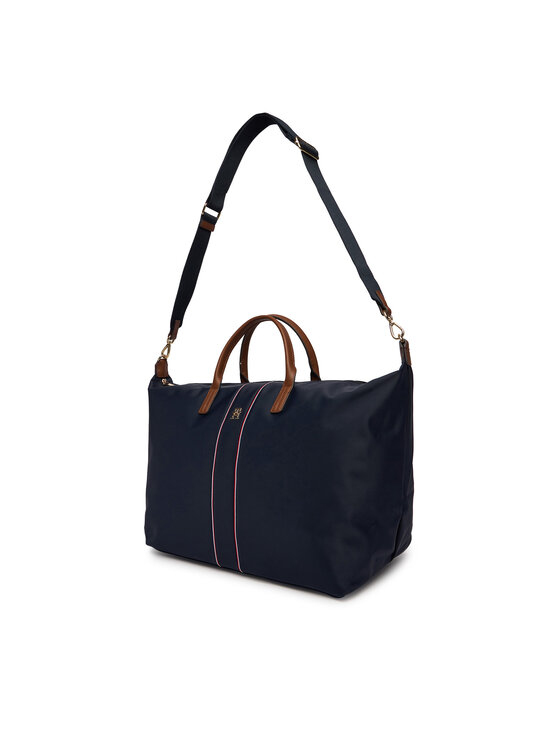 Tommy Hilfiger Tommy Hilfiger Geantă Popette Weekender Corp AW0AW18529 Albastru