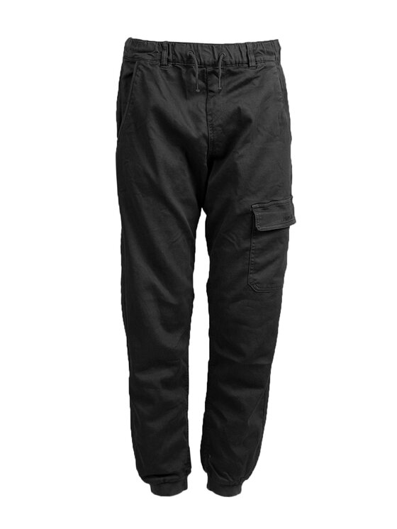 Pepe Jeans Pepe Jeans Παντελόνι υφασμάτινο PM211430 | Landan Μαύρο Regular Fit