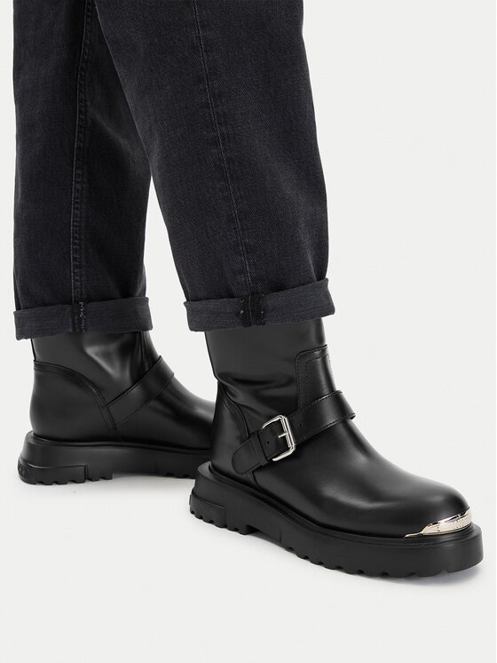 LOVE MOSCHINO Botine JA24134G1LIA0000 Negru
