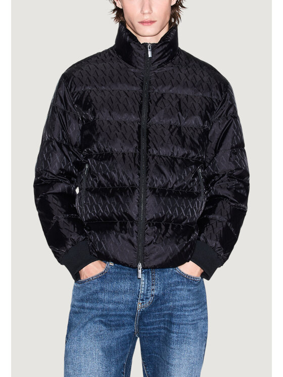 Armani Exchange Armani Exchange Giubbotto piumino DOWN JACKET Nero Casual Fit