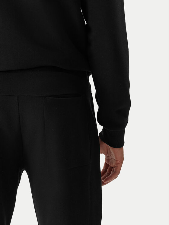 4F 4F Pantaloni da tuta 4FWSS24TTROM645 Nero Regular Fit
