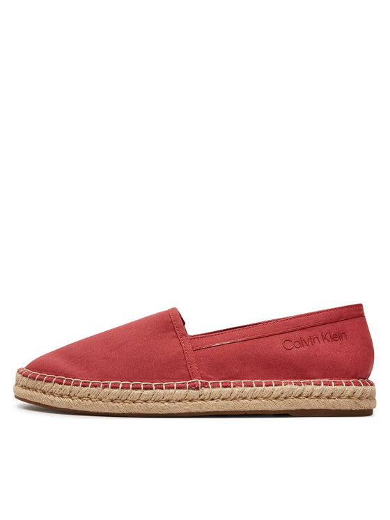 Calvin Klein Calvin Klein Espadrilky Espadrille Cv Ns HM0HM00539 Červená
