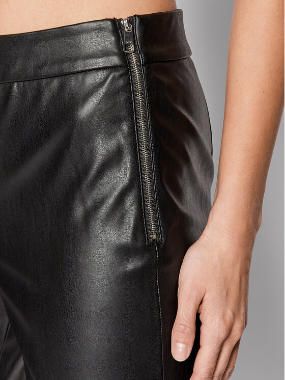 Pantaloni in similpelle C_Taslima 50457488 Nero