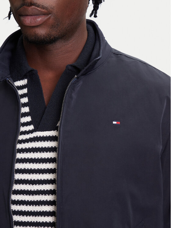 Tommy Hilfiger Tommy Hilfiger Яке бомбър Harrington MW0MW39637 Тъмносин Regular Fit