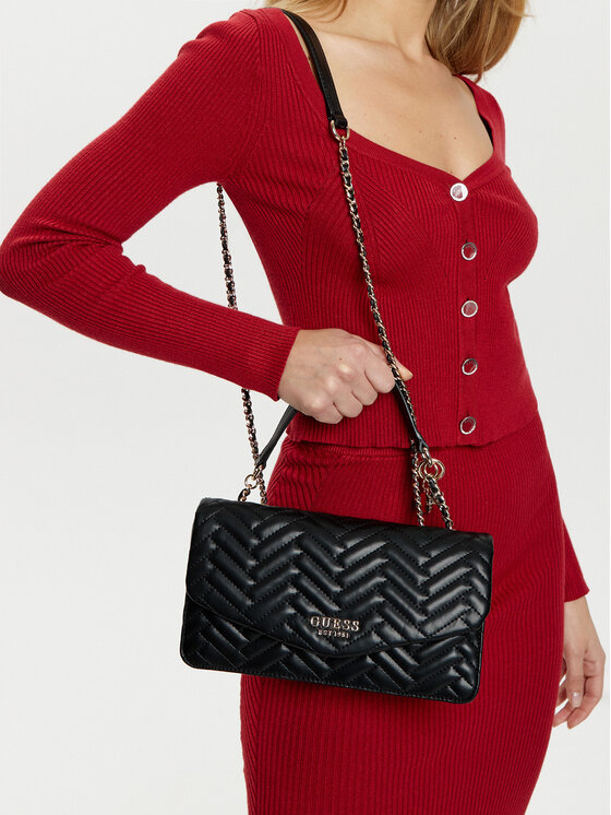 Guess Guess Torebka HWQG95 08210 Czarny
