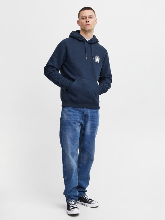 Blend Blend Pulóver 20716521 Sötétkék Regular Fit