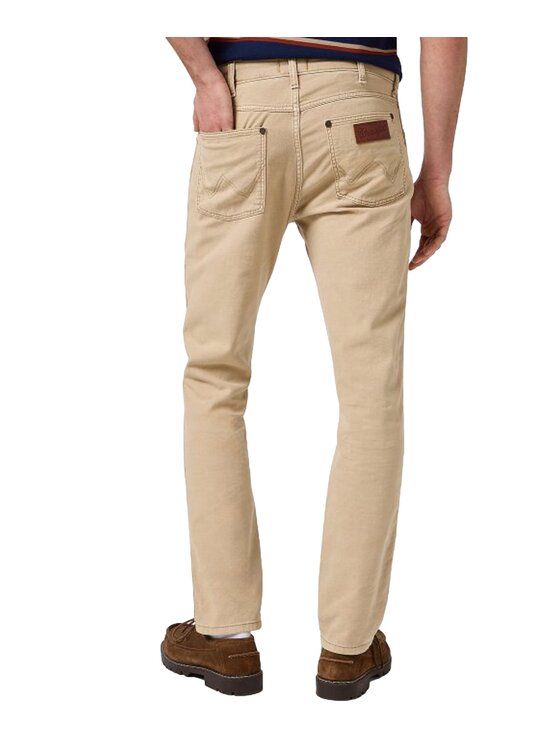 Wrangler Wrangler Spodnie materiałowe 112368475 Beżowy Regular Fit
