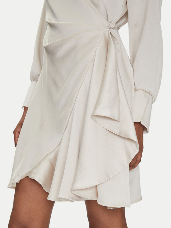 Rinascimento Rinascimento Coctailkleid CFC0122677003 Beige Regular Fit