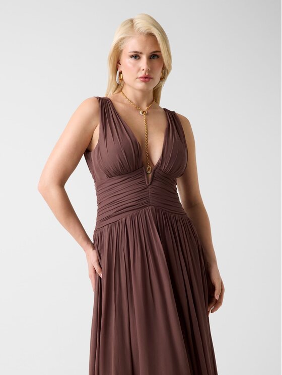 Marciano Guess Marciano Guess Abito da sera G6GK14 W2374 Marrone Regular Fit