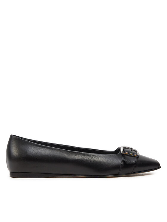 KARL LAGERFELD Baleríny Konnie KL40184 Čierna