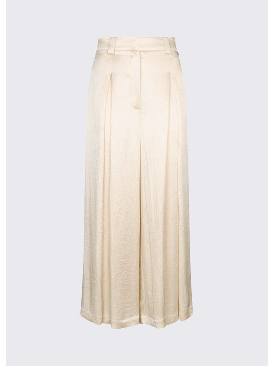 Liu Jo Liu Jo Pantalone da abito CA6150T450AP9572 Crema Regular Fit