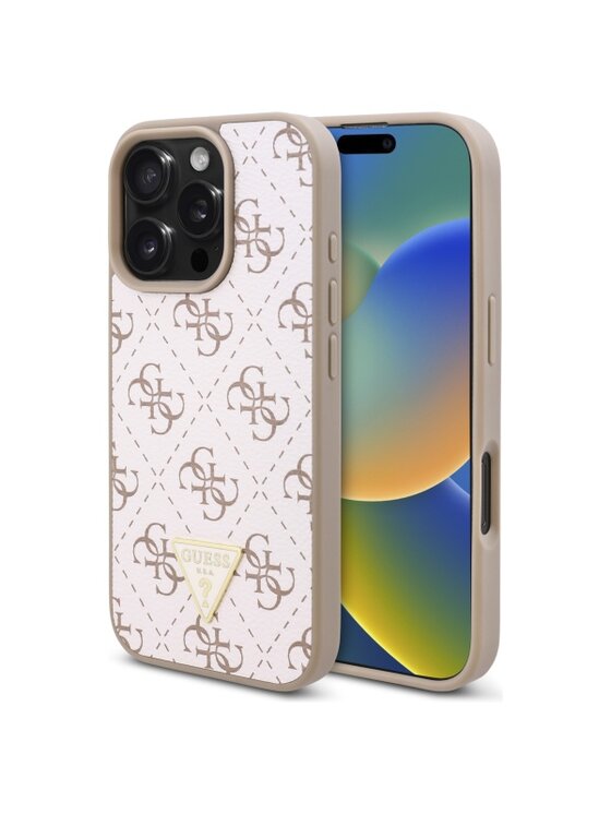 Guess Guess Etui na telefon Apple iPhone 16 Pro Biały